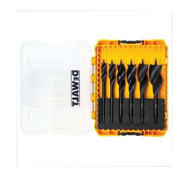 Coffret TOUGHCASE de 6 mèches à bois 3 pointes Extreme