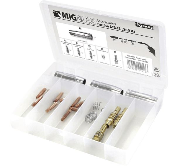 Coffret consommables torche MIG/MAG 250A