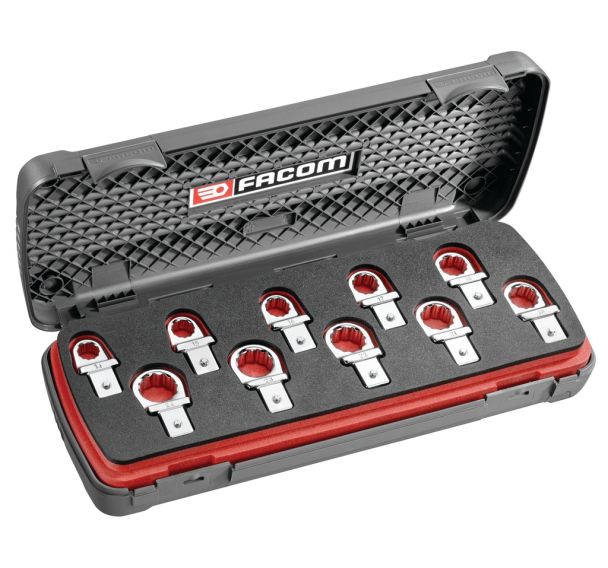 Coffret d'embouts 14 x18 mm polygonaux métriques