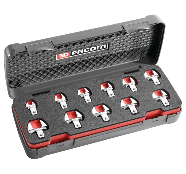 Coffret d'embouts 9 x12 mm fourche métriques