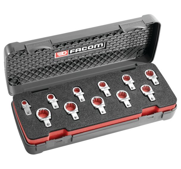 Coffret d'embouts 9 x12 mm polygonaux métriques