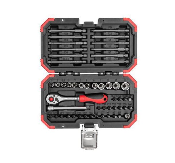 Coffret d'embouts longs 1/4'' 51pcs R33003051