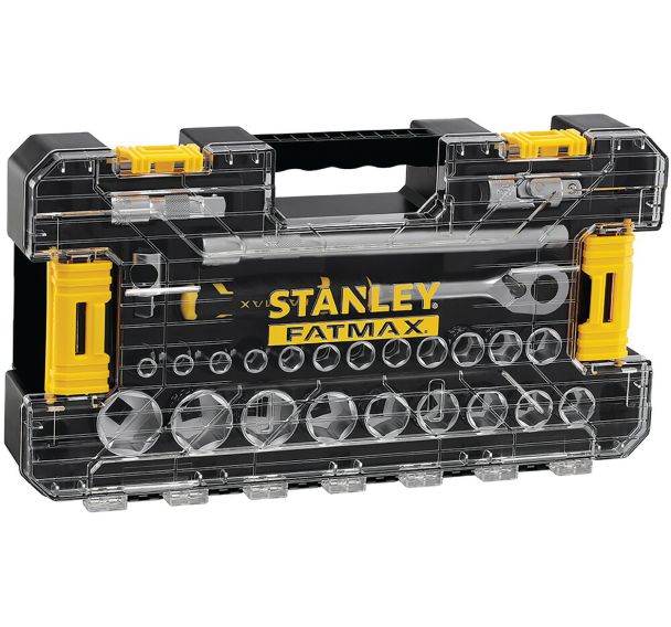 Coffret d'outils 1/2'' Stackbox Fatmax - 26 pcs - STANLEY