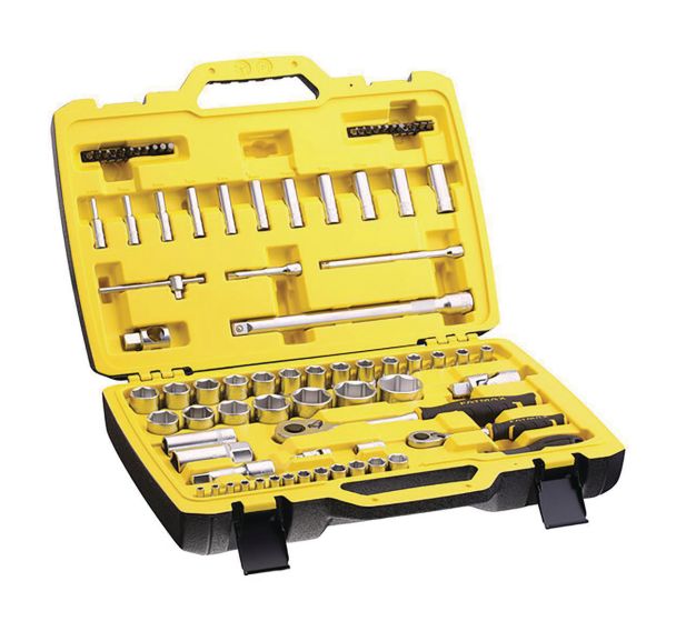 Coffret d'outils 1/4'' + 1/2'' Fatmax - 81 pcs - STANLEY