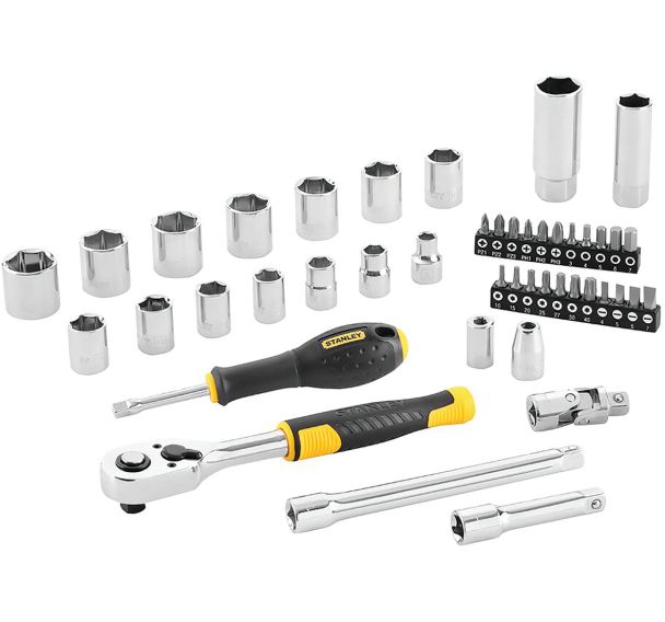 Coffret d'outils 3/8'' - 45 pcs - STANLEY