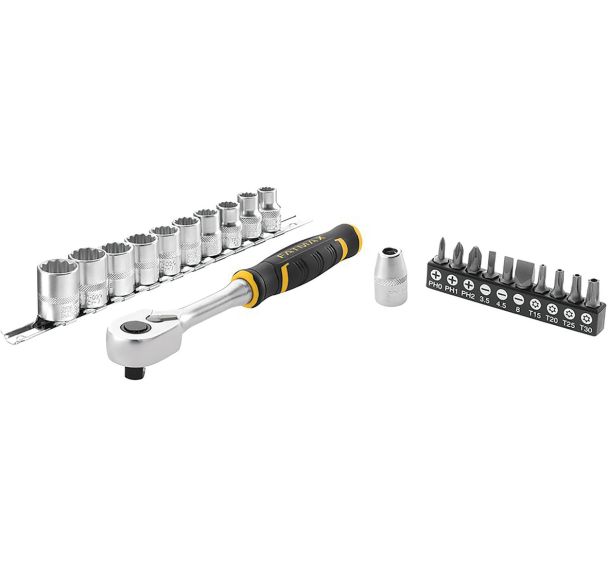Coffret d'outils 3/8'' Fatmax - 22 pcs - STANLEY