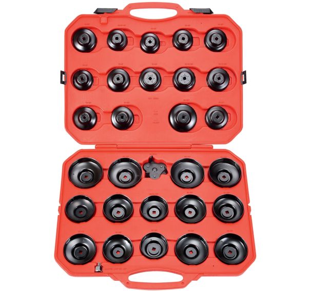 Coffret de 30 clés ''cloche'' pour filtres à huile
