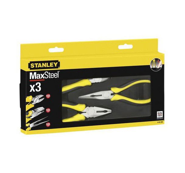 Coffret de 3 pinces maxsteel - Stanley