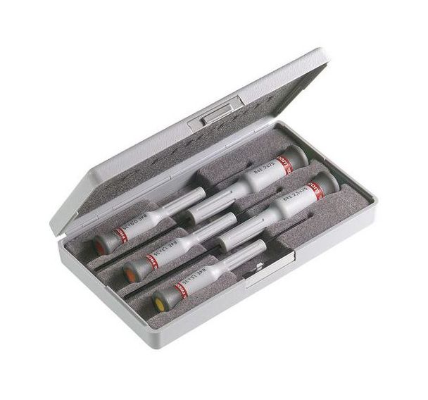 Coffret de 5 tournevis 6 pans mâles