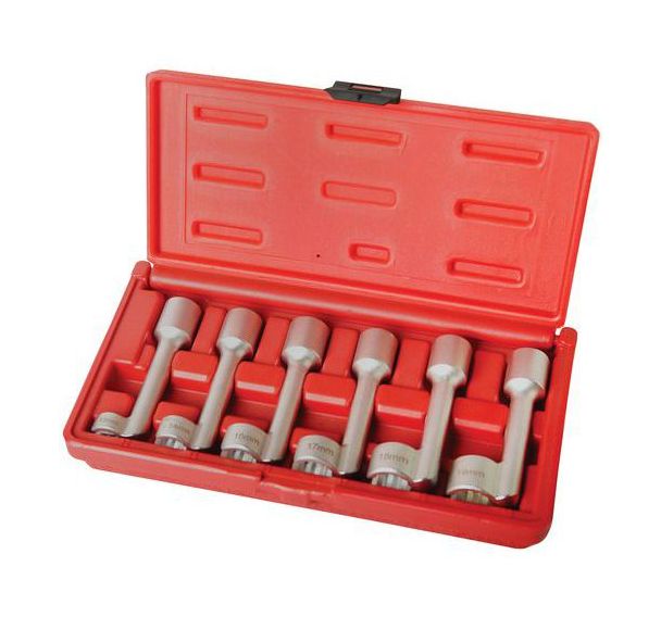 Coffret de 6 clés 1/2'' à tuyauter les injecteurs