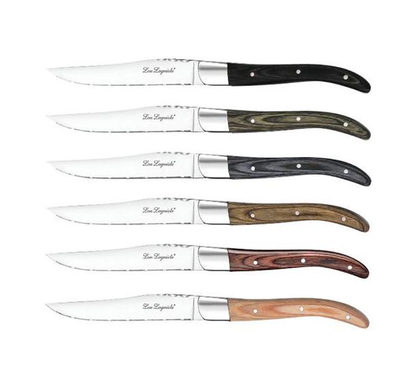 Coffret de 6 couteaux à steak Louis - Lou Laguiole - AMEFA