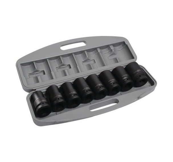 Coffret de 8 douilles 1'' longues