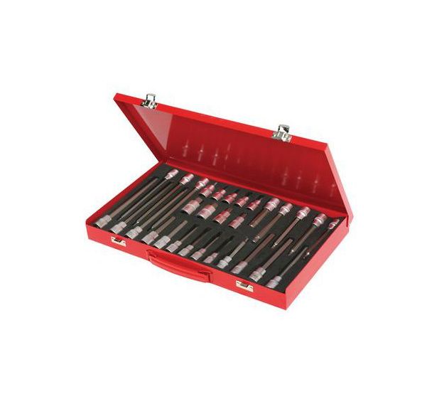 Coffret de douilles tournevis 1/2'' - 6 pans - Ref. : CP-SCJ