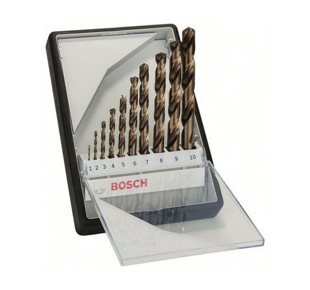 Coffret de forets HSS-Co - 19 pièces