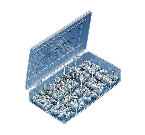 Coffret de graisseurs - 160 pièces