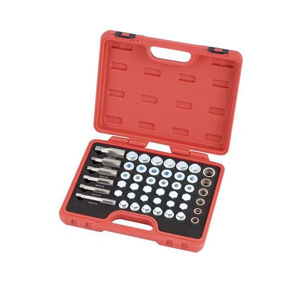 Coffret de réparation de carters d'huile avec bouchon