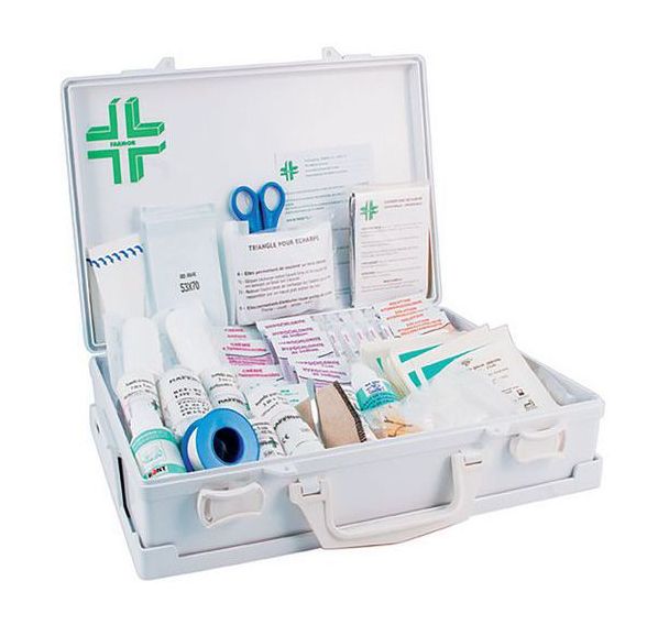 Coffret de secours 10/12 personnes Multirisques