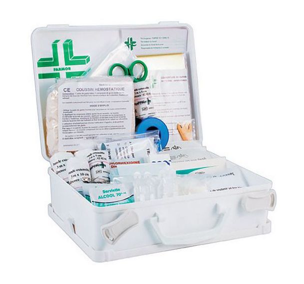 Coffret de secours Médecine du travail