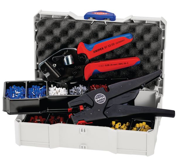 Coffret de sertissage : embouts Pince 97 53 09/12 40 200