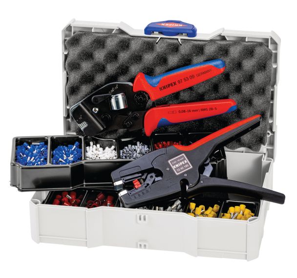 Coffret de sertissage : embouts Pince 97 53 09/12 42 195