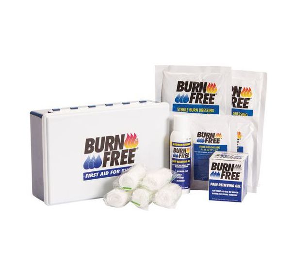 Coffret de soins pour brûlures