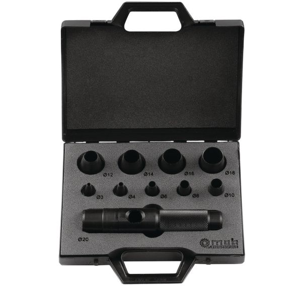 Coffret découpoirs ø 2 à 19 mm (impair) - Ref. : 8004219001
