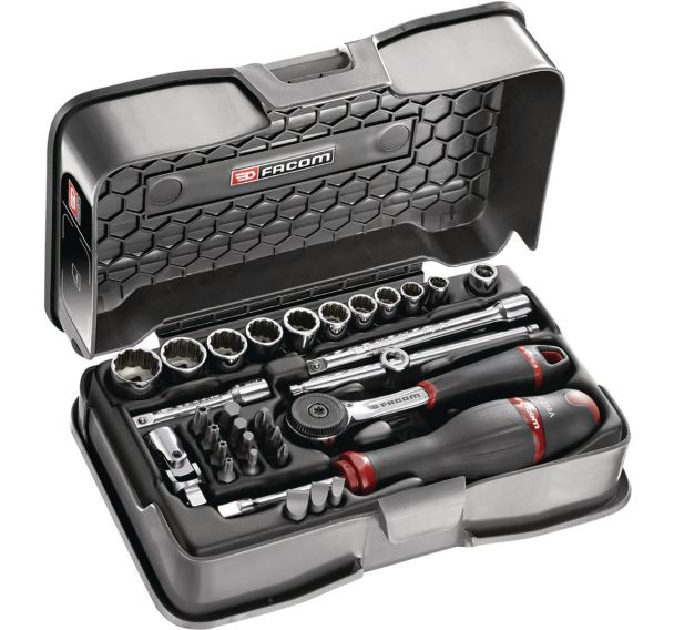 Coffret douille 1/4' R.161-5P12 - Facom