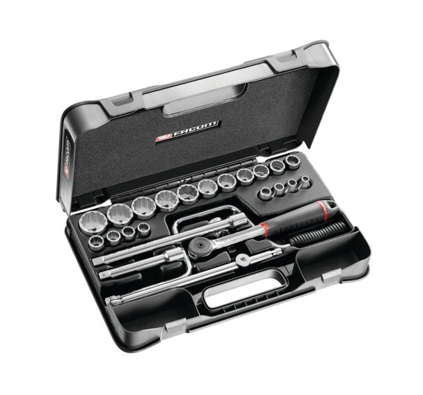 Coffret douilles 1/2'' 12 pans en pouces - S.161-3P12U