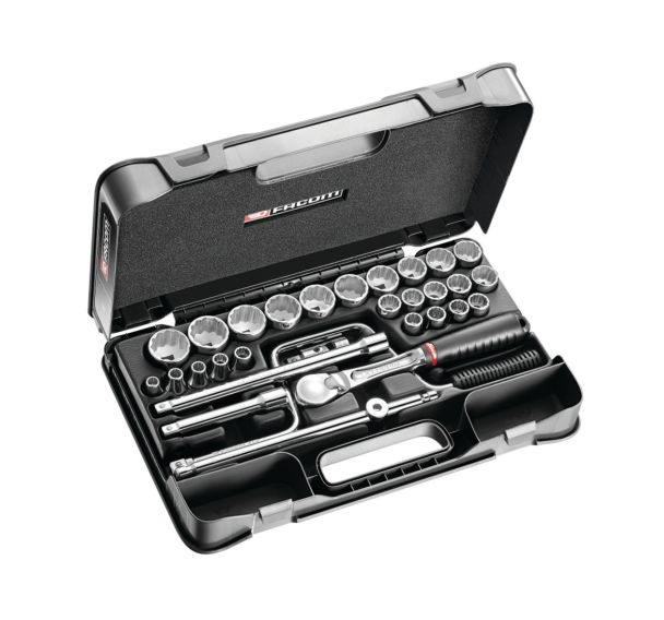 Coffret douilles 1/2'' 12 pans métriques - SL.161-5P12