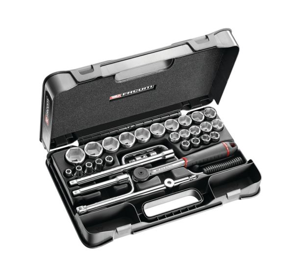 Coffret douilles 1/2'' 6 pans métriques - S.161-5P6