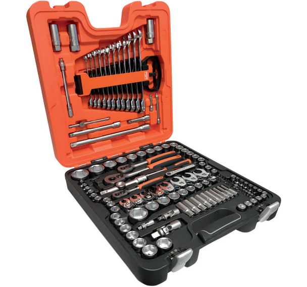 Coffret douilles 1/4"-3/8"-1/2" entrainement carré 6 pans