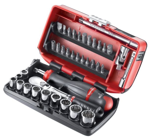 Coffret douilles 1/4'' 12 pans en pouces - RL.NANO-U2_RL.NANO-U2
