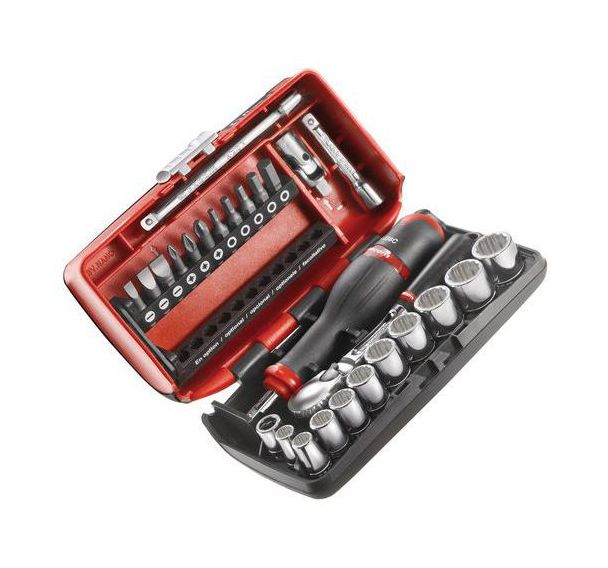 Coffret douilles 1/4'' 12 pans métrique - RL.NANO112_RL.NANO112