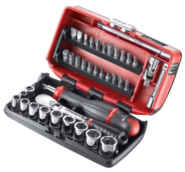 Coffret douilles 1/4'' 6 pans en pouces - RL.NANO-U1_RL.NANO-U1