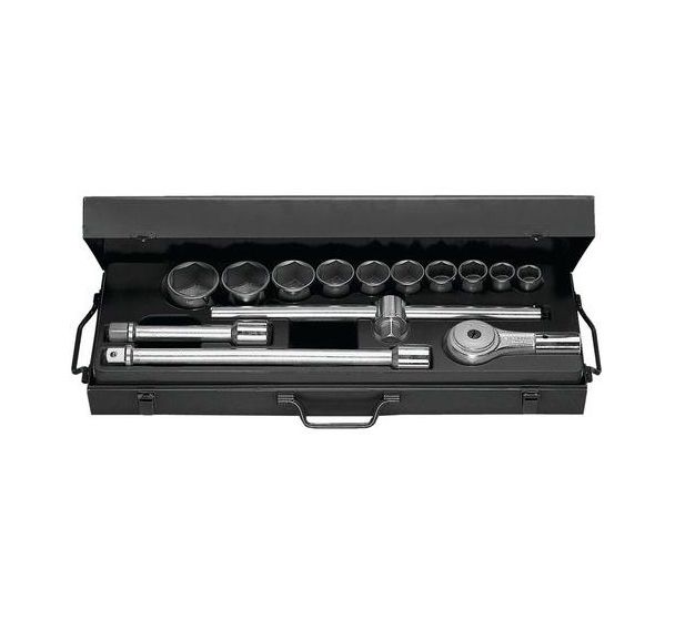 Coffret douilles 3/4'' 6 pans métriques