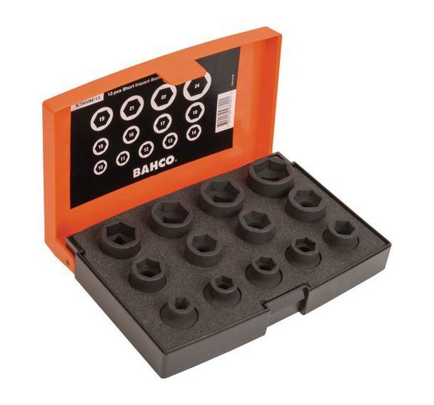 Coffret douilles à chocs mini 1/2" 13 pièces