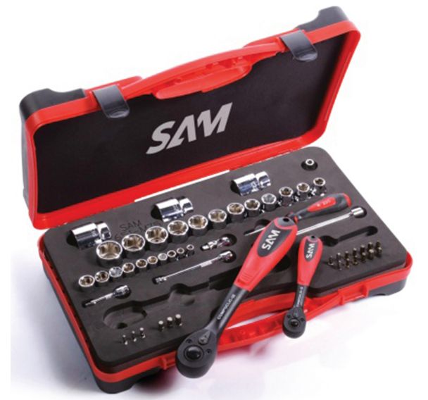 Coffret douilles et accessoires composite