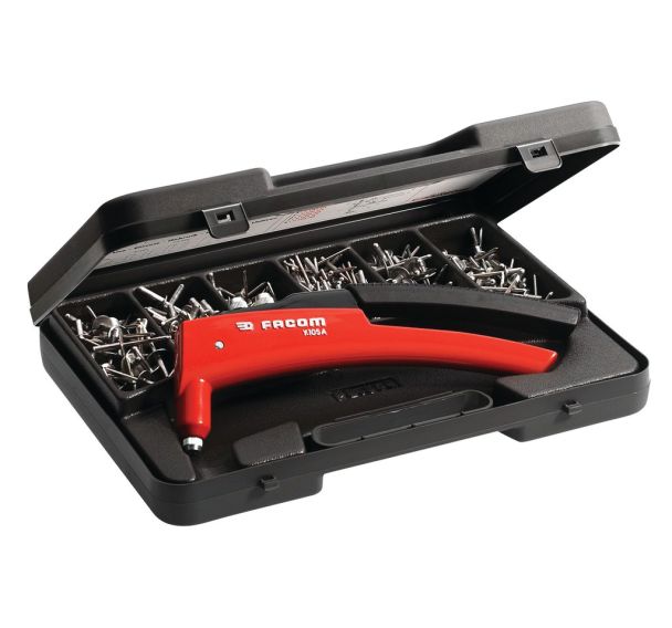 Coffret maintenance rivets aluminium multi-épaisseurs