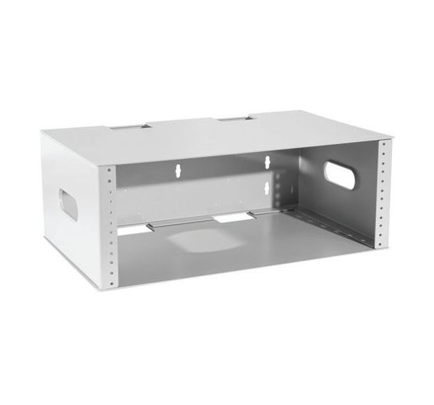 Coffret mural pivotant 19'' 4U profondeur 300 mm (gris)