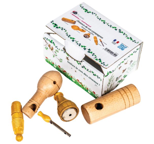 Coffret oiseaux de nos campagnes - appeaux souffles-Fuzeau