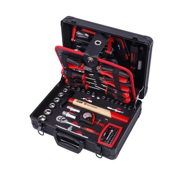 Coffret outillage 114 outils 1/4'' et 3/8''