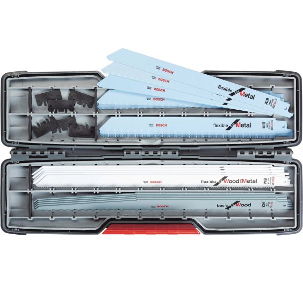 Coffret scie sabre 20p - bois / métal