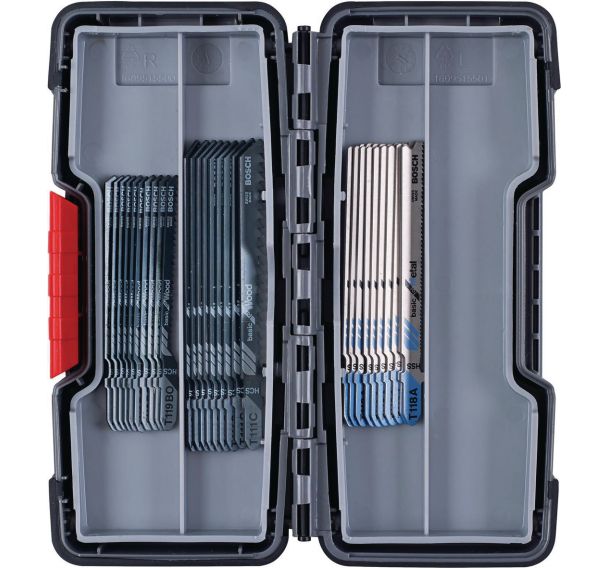 Coffret scie sauteuse 30p bois et métal