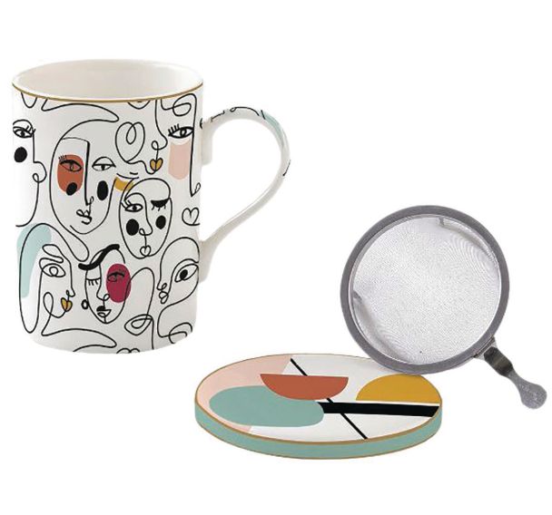 Coffret tisanière Modernism - Coffee Mania-Easy Life