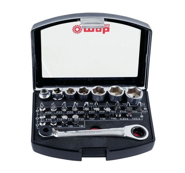 Coffret vissage 1/4 - 31 pièces - Box 31