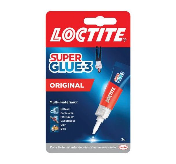 Colle SUPERGLUE-3 - Loctite - liquide 3g