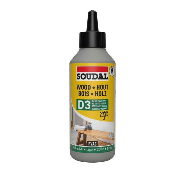 Colle à bois avec résistance à l'eau - Soudal