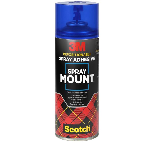 Colle bombe scotch Spray Mount 400 ml