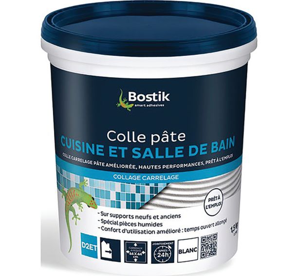 Colle carrelage cuisine et salle de bain 1.5kg