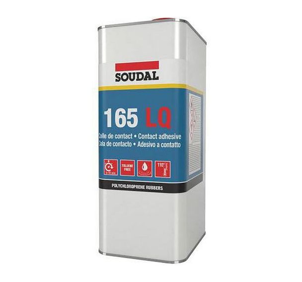Colle contact néoprène 165 liquide 1L - Soudal